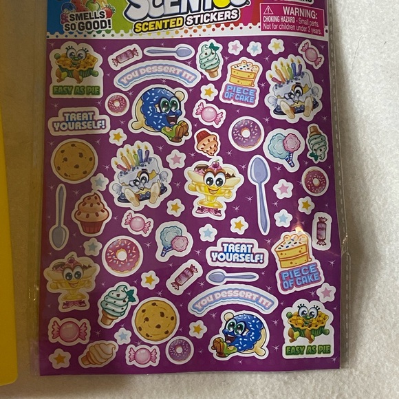 Scentos  SCRIBZ Stationery  Sticker Bundle Scented Pens Stickers Erasers & More - Picture 7 of 7
